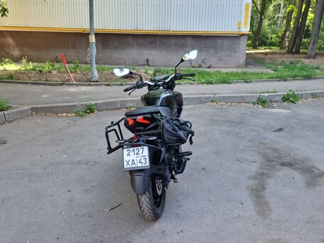 2023 Bajaj Pulsar N250, чёрный, 220000 рублей, вид 4