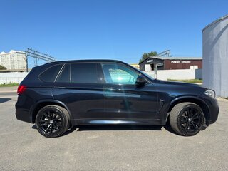 2017 BMW X5 40d III (F15), синий, 4050000 рублей, вид 4