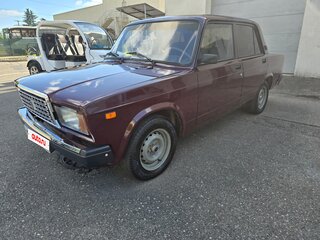 2008 Lada (ВАЗ) 2107, пурпурный, 230000 рублей, вид 1