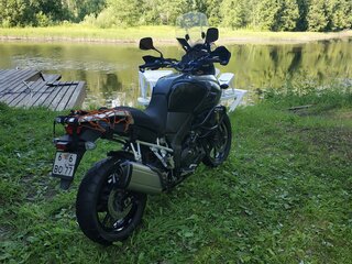 2014 Suzuki V-Strom 1000, чёрный, 720000 рублей, вид 4