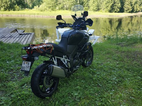 2014 Suzuki V-Strom 1000, чёрный, 720000 рублей, вид 4