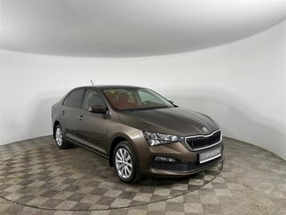 2020 Skoda Rapid II, коричневый, 1585000 рублей, вид 3