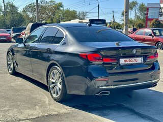 2020 BMW 5 серии 520d VII (G30/G31/G38) Рестайлинг, чёрный, 4549000 рублей, вид 5