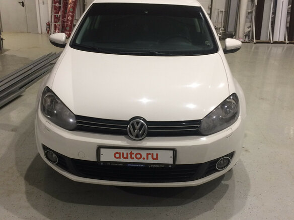 2010 Volkswagen Golf VI, белый