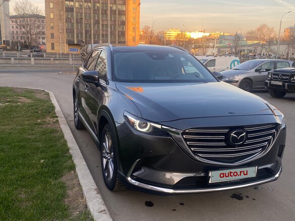 2022 Mazda CX-9 II Рестайлинг, серый, 4500000 рублей - вид 1