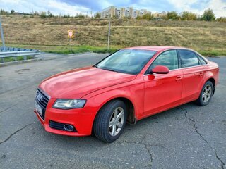 2009 Audi A4 IV (B8), красный, 850000 рублей, вид 1