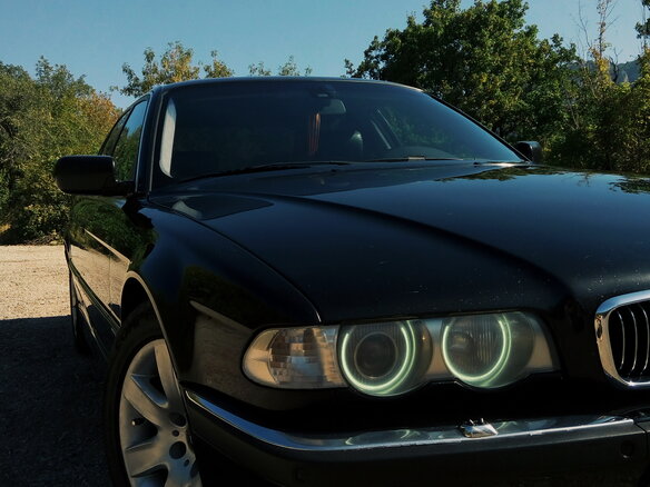 2001 BMW 7 серии 735i III (E38) Рестайлинг, чёрный - вид 6