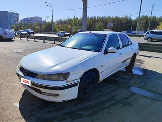 1999 Peugeot 406 I Рестайлинг, белый, 255000 рублей, вид 1