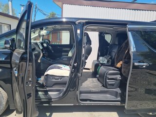 2017 Toyota Alphard III, чёрный, 3600000 рублей, вид 3