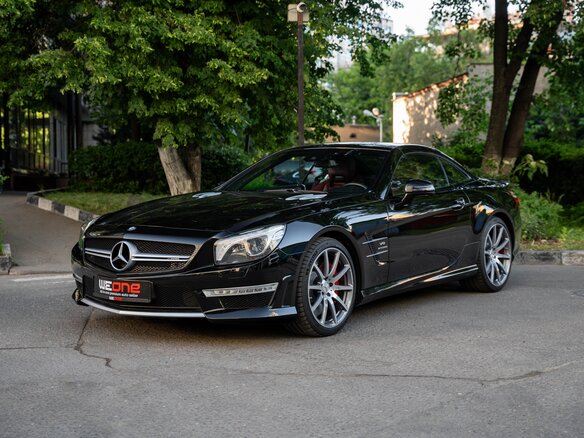 2015 Mercedes-Benz SL-Класс AMG 63 AMG III (R231), чёрный - вид 1