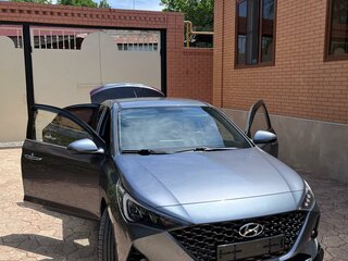 2020 Hyundai Solaris II Рестайлинг, серый, 1720000 рублей, вид 2