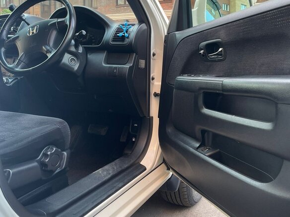 2005 Honda CR-V II Рестайлинг, белый, 1200000 рублей - вид 6