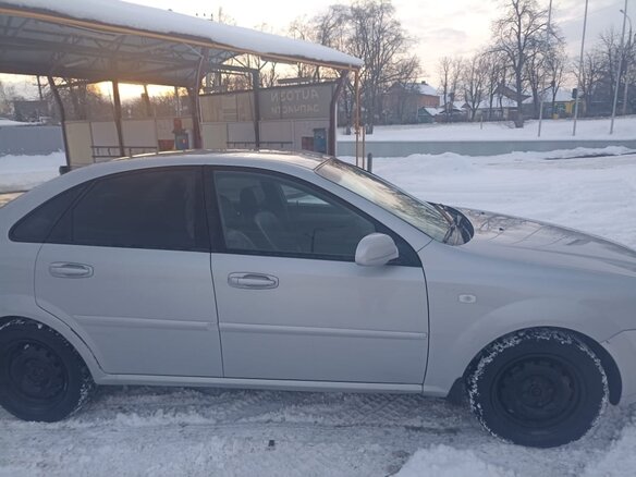 2008 Chevrolet Lacetti I, серебристый, 465000 рублей - вид 3