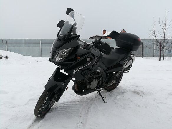 2008 Suzuki V-Strom 1000, чёрный - вид 4