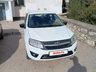 2017 Lada (ВАЗ) Granta I, белый, 600000 рублей, вид 2