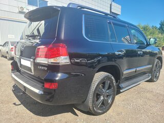 2012 Lexus LX 570 III Рестайлинг, чёрный, 4600000 рублей, вид 4