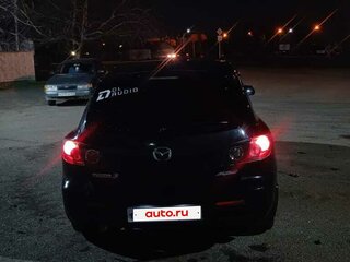 2007 Mazda 3 I (BK) Рестайлинг, чёрный, 360000 рублей, вид 4