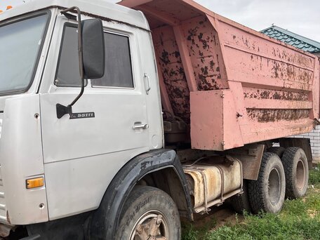 1991 КамАЗ 5511, серебристый, 730000 рублей, вид 1