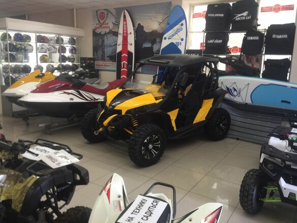 2014 BRP Can-Am Maverick 1000R, чёрный, 1400000 рублей - вид 8