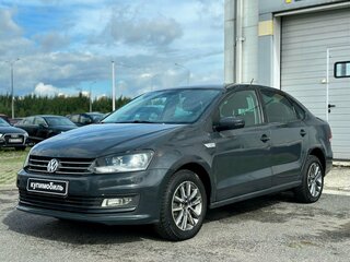 2018 Volkswagen Polo V Рестайлинг, серый, 590000 рублей, вид 1