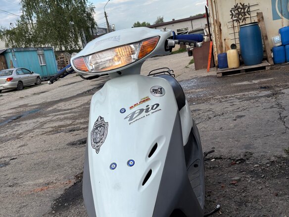 2000 Honda Dio, белый, 65000 рублей - вид 7