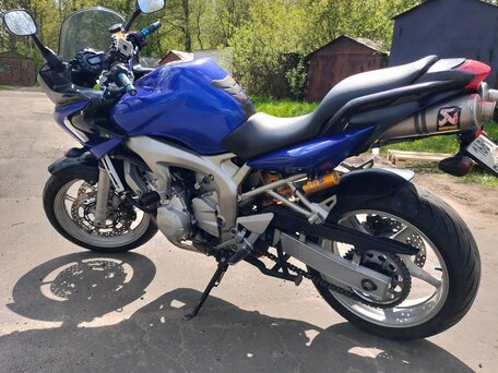 2004 Yamaha FZ6, синий, 425000 рублей, вид 4