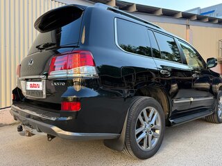 2012 Lexus LX 570 III Рестайлинг, чёрный, 3990000 рублей, вид 4