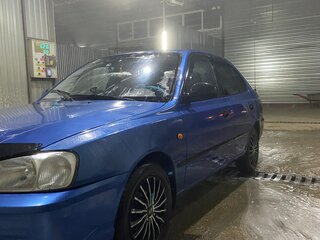 2002 Hyundai Accent II, серый, 220000 рублей, вид 2