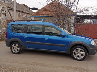 2020 Lada (ВАЗ) Largus Cross I, синий, 1200000 рублей, вид 2