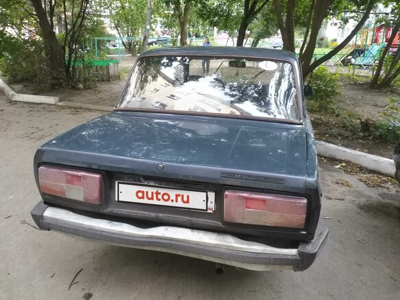 1999 Lada (ВАЗ) 2105, зелёный - вид 1