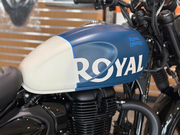 2026 Royal Enfield Hunter, синий, 439000 рублей - вид 16