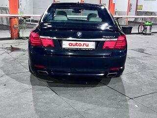 2008 BMW 7 серии Long 750Li V (F01/F02/F04), чёрный, 1850000 рублей, вид 3