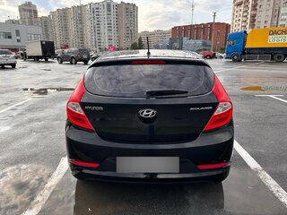 2014 Hyundai Solaris I Рестайлинг, чёрный, 710000 рублей, вид 4