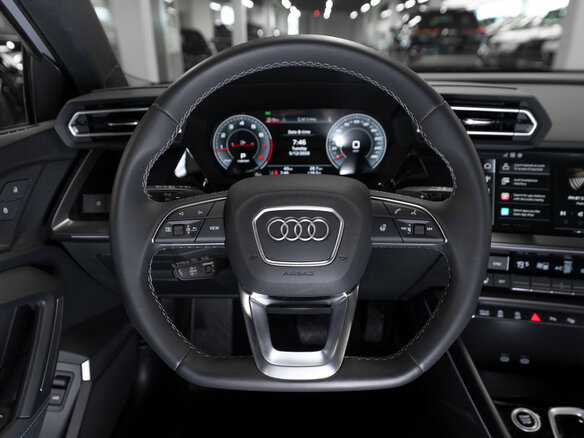 2025 Audi A3 35 TFSI IV (8Y) Рестайлинг, серый - вид 10