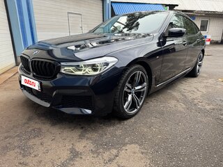 2018 BMW 6 серии Gran Turismo 640i xDrive IV (G32), чёрный, 4500000 рублей, вид 1