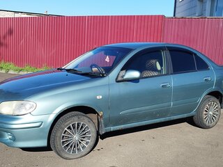 2001 Nissan Bluebird Sylphy I (G10), голубой, 340000 рублей, вид 2