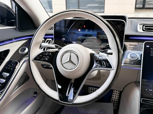 2023 Mercedes-Benz S-Класс 580 e Long 4MATIC VII (W223), белый - вид 12