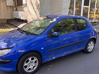 2003 Peugeot 206, синий, 120000 рублей, вид 3