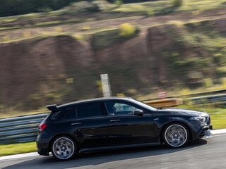 2022 Mercedes-Benz A-Класс AMG 45 AMG II (W177), чёрный, 4599999 рублей, вид 1