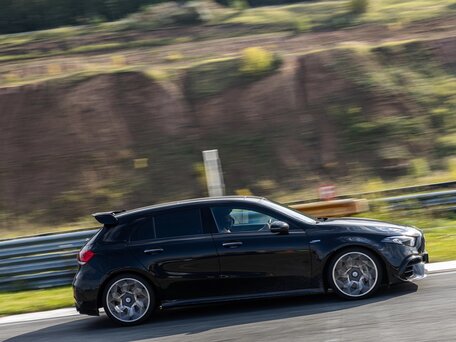 2022 Mercedes-Benz A-Класс AMG 45 AMG II (W177), чёрный, 4599999 рублей, вид 1