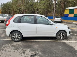 2013 Lada (ВАЗ) Kalina II, белый, 870000 рублей, вид 3