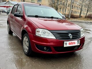 2011 Renault Logan I Рестайлинг, красный, 320000 рублей, вид 1