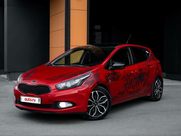 2014 Kia Ceed II, красный - вид 1