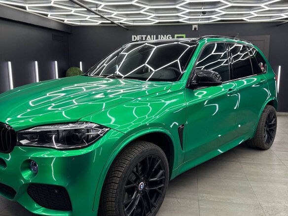 2015 BMW X5 40d III (F15), зелёный, 3600000 рублей - вид 3