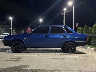 1999 Lada (ВАЗ) 21099, синий, 170000 рублей, вид 2