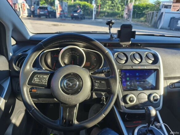 2007 Mazda CX-7 I, серебристый, 760000 рублей - вид 9