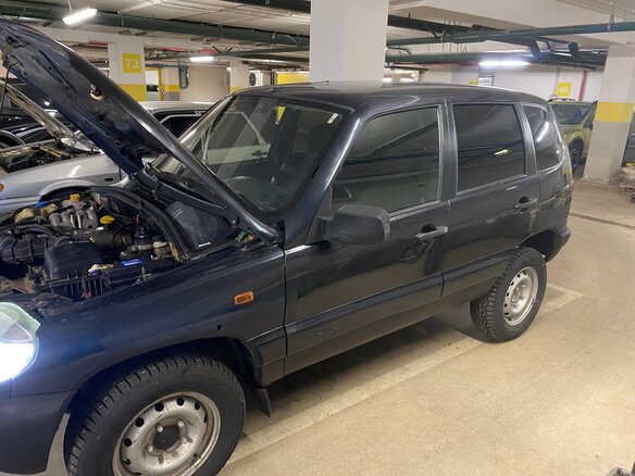 2007 Chevrolet Niva I, чёрный - вид 7