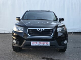 2011 Hyundai Santa Fe II Рестайлинг, чёрный, 1150000 рублей, вид 2