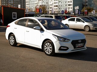 2019 Hyundai Solaris II, белый, 1149000 рублей, вид 4