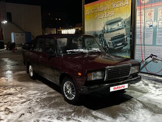 2007 Lada (ВАЗ) 2107, пурпурный, 120000 рублей, вид 2